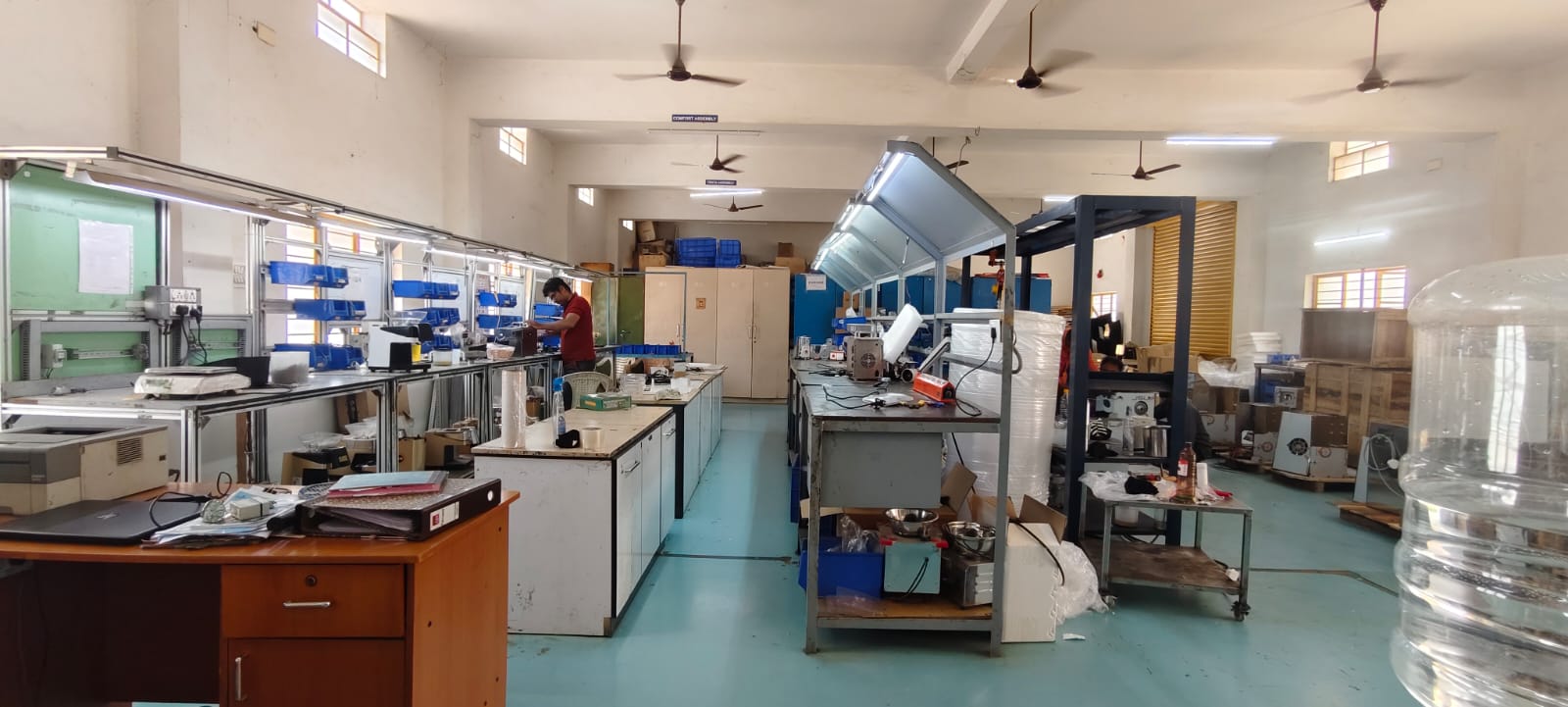 Hakura machines being manufactured